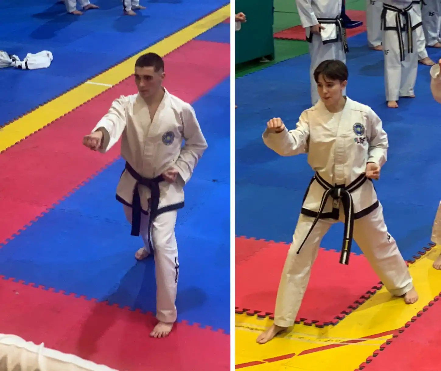 Juan Bordalecou y Lara Méndez Sebastiá destacan en convocatoria Nacional de Taekwondo ITF