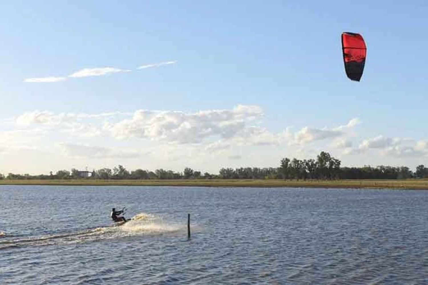 Kitesurf de Melincué