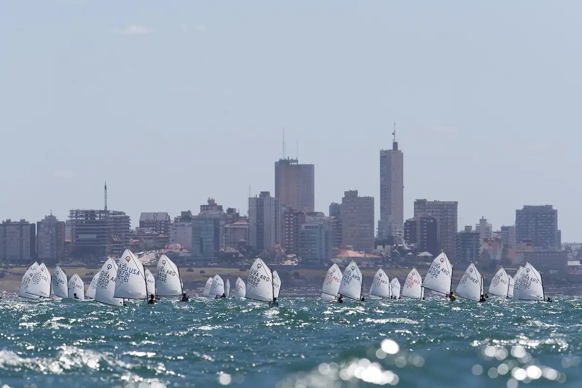 Se viene el Mundial de Optimist en Mar del Plata