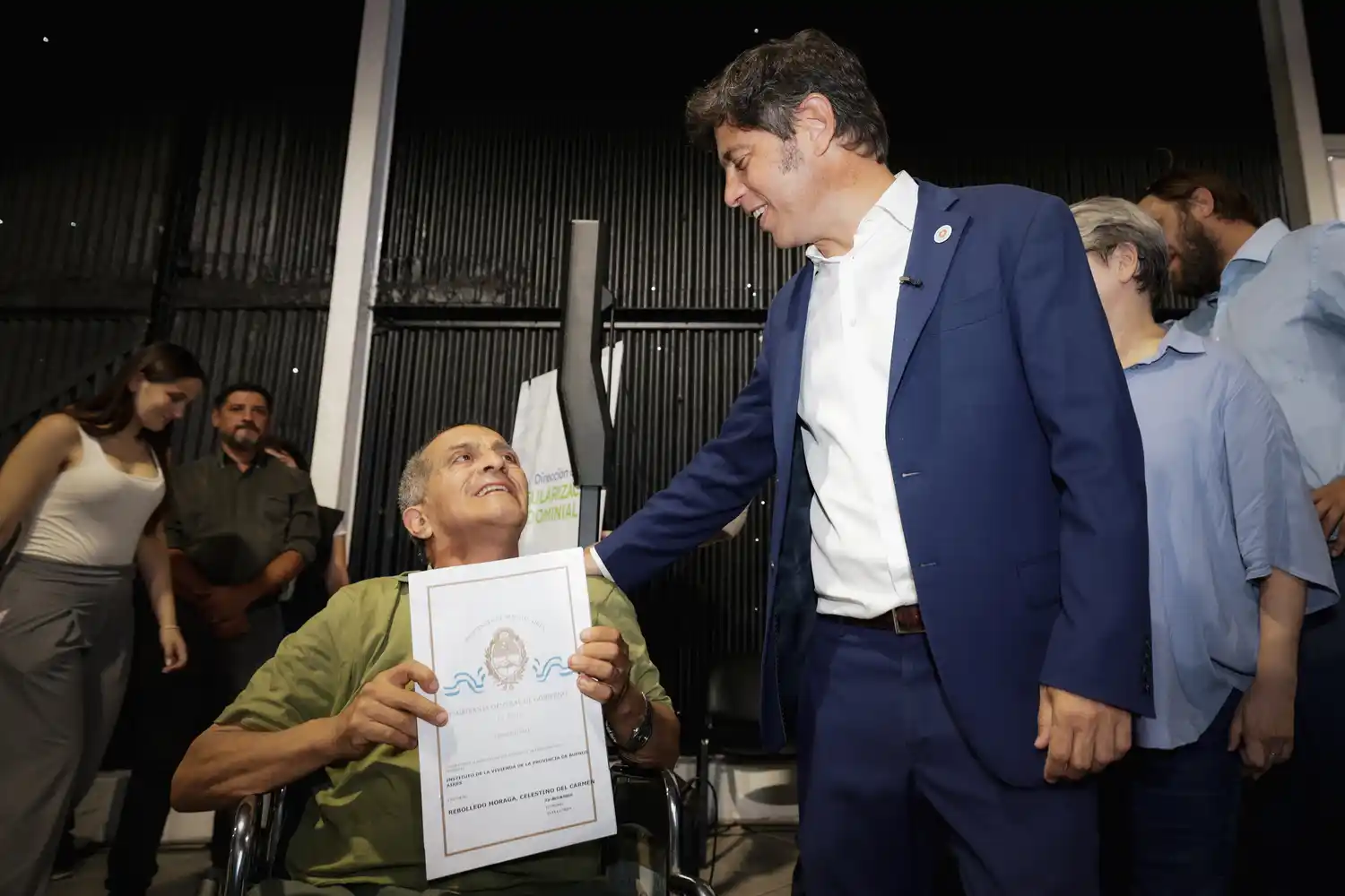 Kicillof encabezó el acto de entrega de 700 escrituras gratuitas