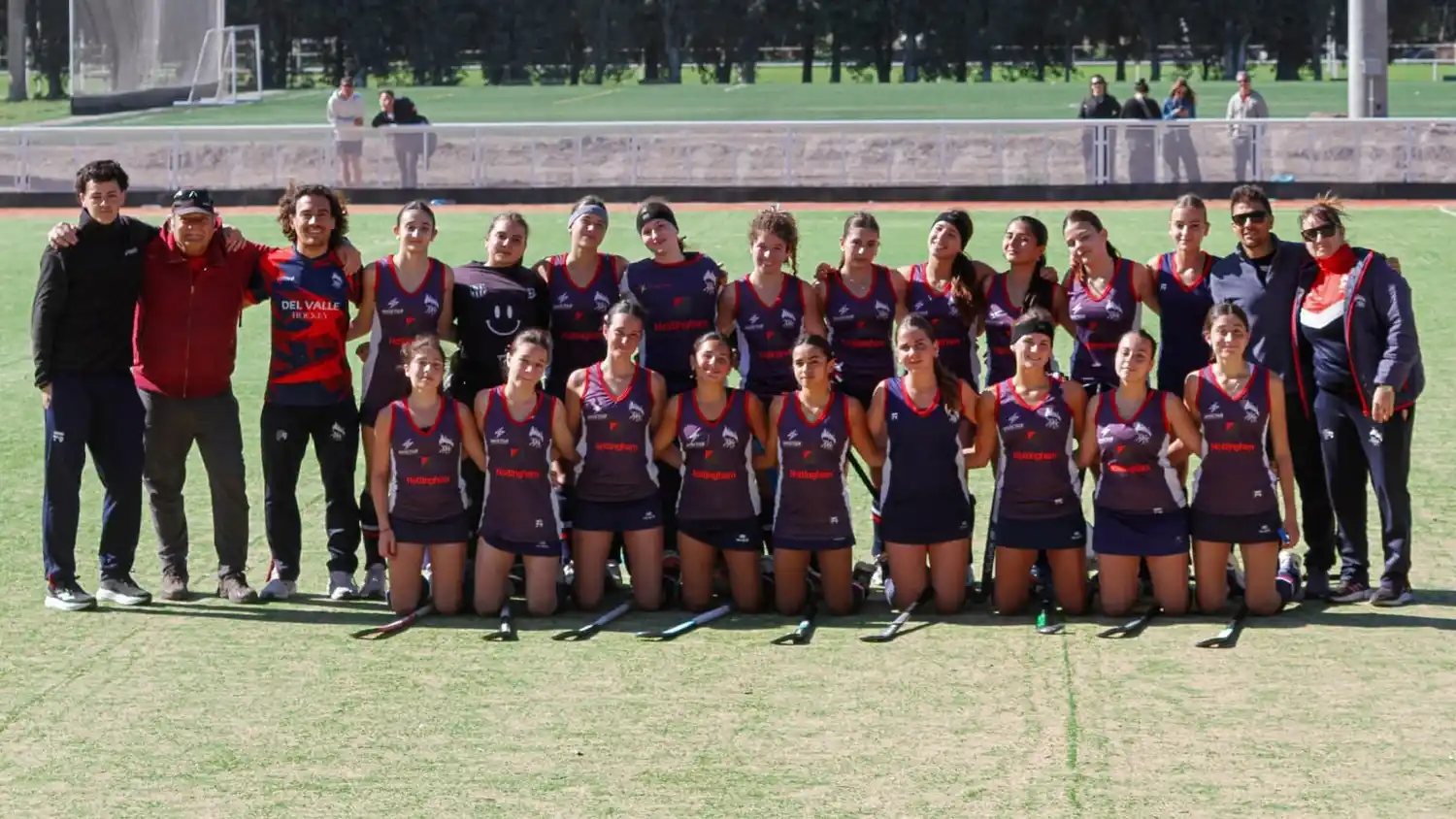 El equipo Sub-16 de Del Valle que logró el tercer puesto en el Regional