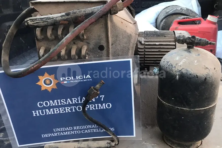 Los vio robado un equipo de frío desde una quesería y los denunció
