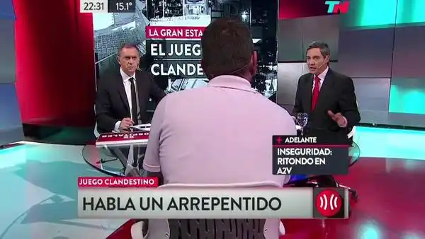 Insólito: Fue a un programa de TN y Ritondo lo hizo detener en vivo