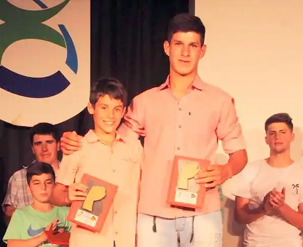 El atleta Nahuel Marcó es el deportista del año en Lobería