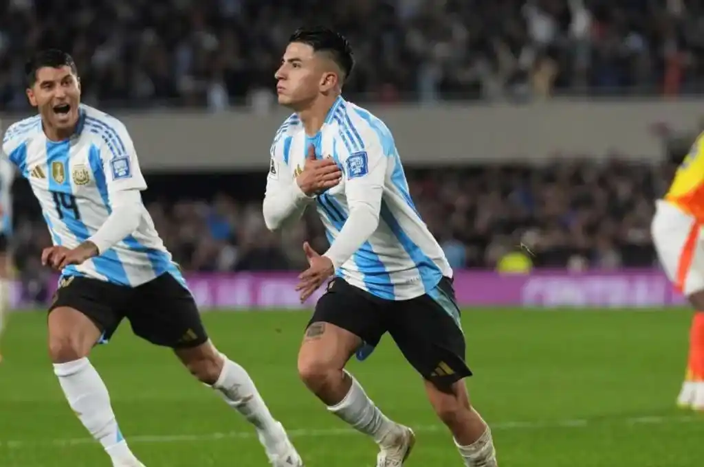 Thiago Almada, autor del gol