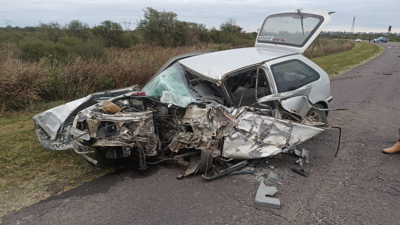 Grave accidente de tránsito en Ruta Provincial 32 cerca de María Grande