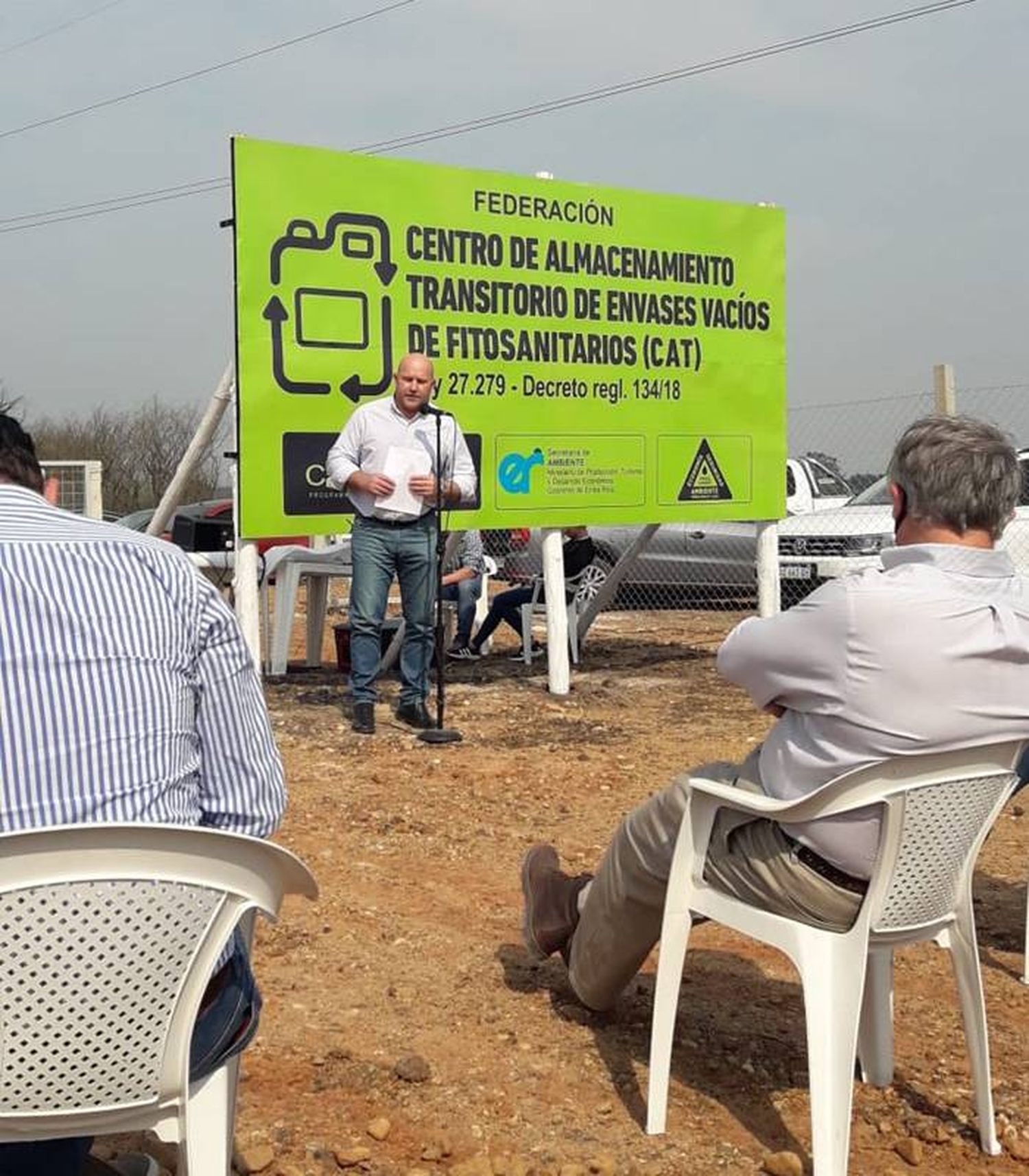 Se inauguró el Centro de  Almacenamiento de Envases