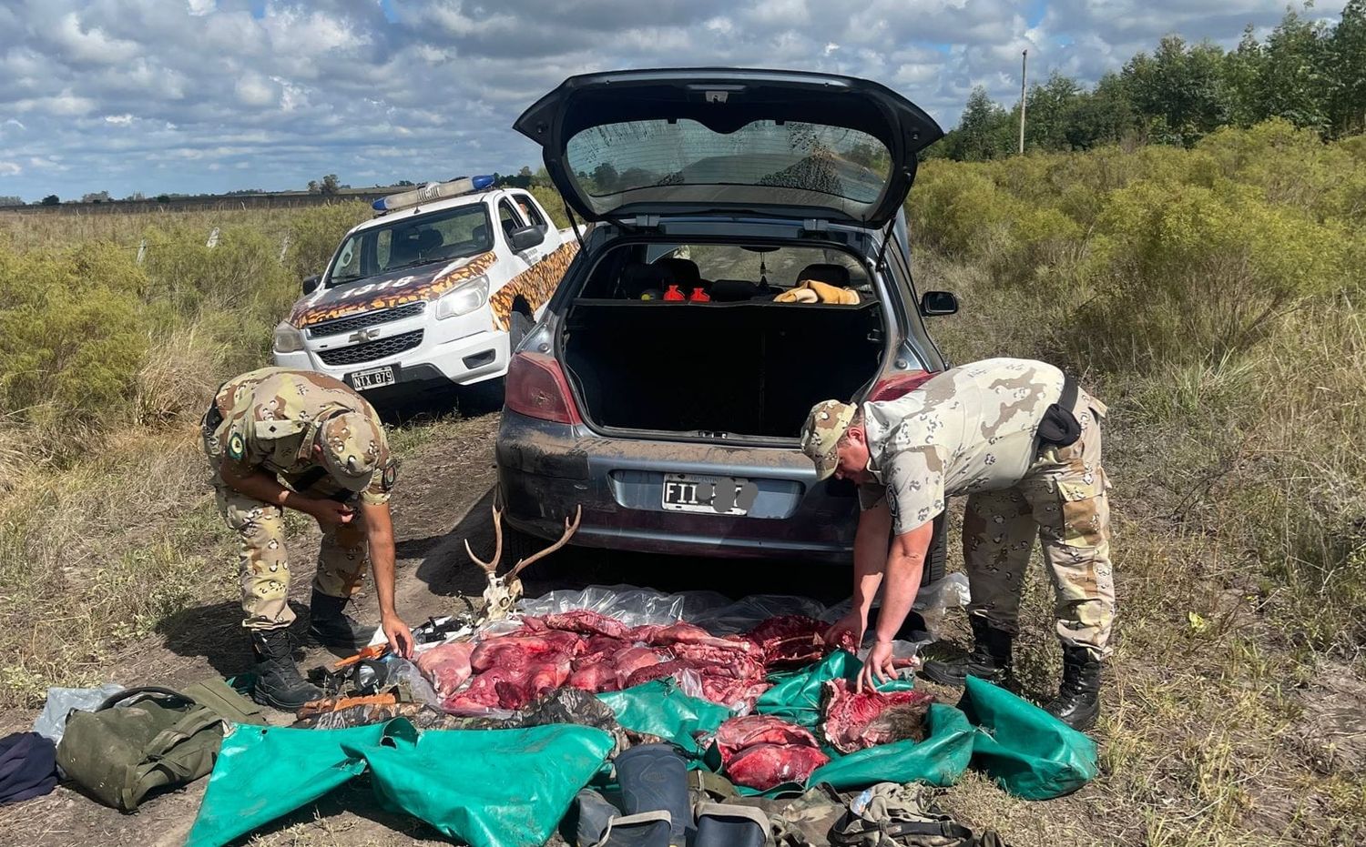 Caza furtiva: identificaron a diez personas en  procedimientos realizados en el departamento