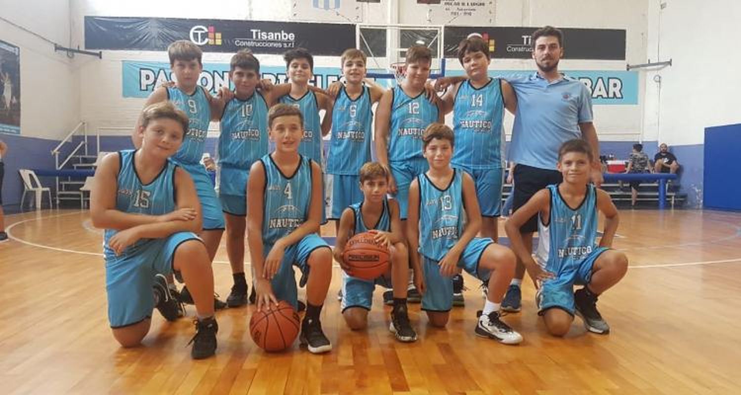 Náutico arrancó el Clasificatorio U13 con una victoria y una derrota