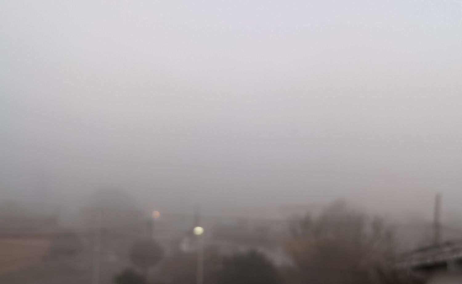 Rige advertencia por niebla para la zona de San Pedro