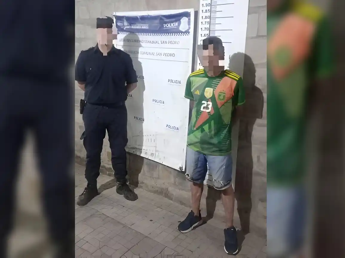 El aprehendido quedó a disposición de la Justicia.