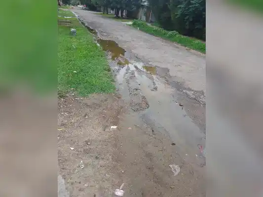 Pérdida de agua en Colón 2000