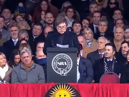 Milei anunció la rebaja permanente de retenciones para productos agroindustriales.