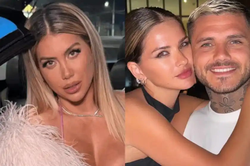 Wanda Nara dejó entrever que la China Suárez está embarazada de Mauro Icardi: "Me lo contó él"
