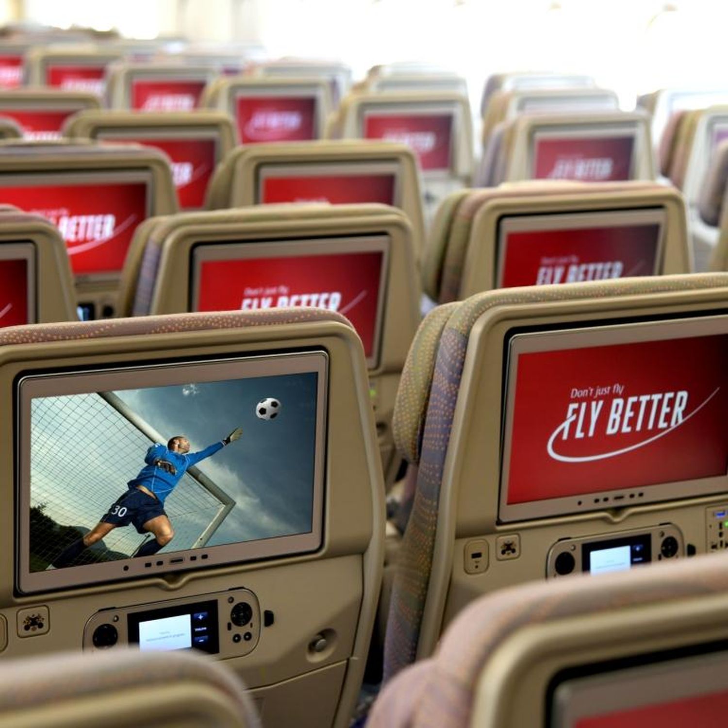 TV en vivo a bordo de Emirates para ver las finales europeas