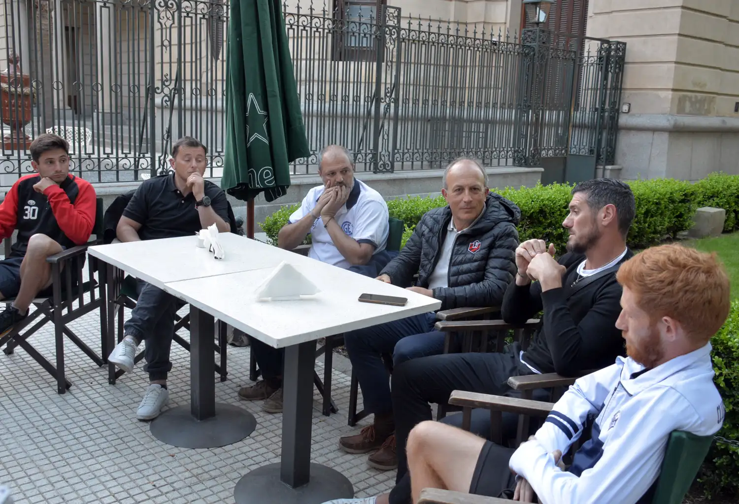 Bargas, Villar, Creparula, Dadiego, Barsottini y Barbeira.