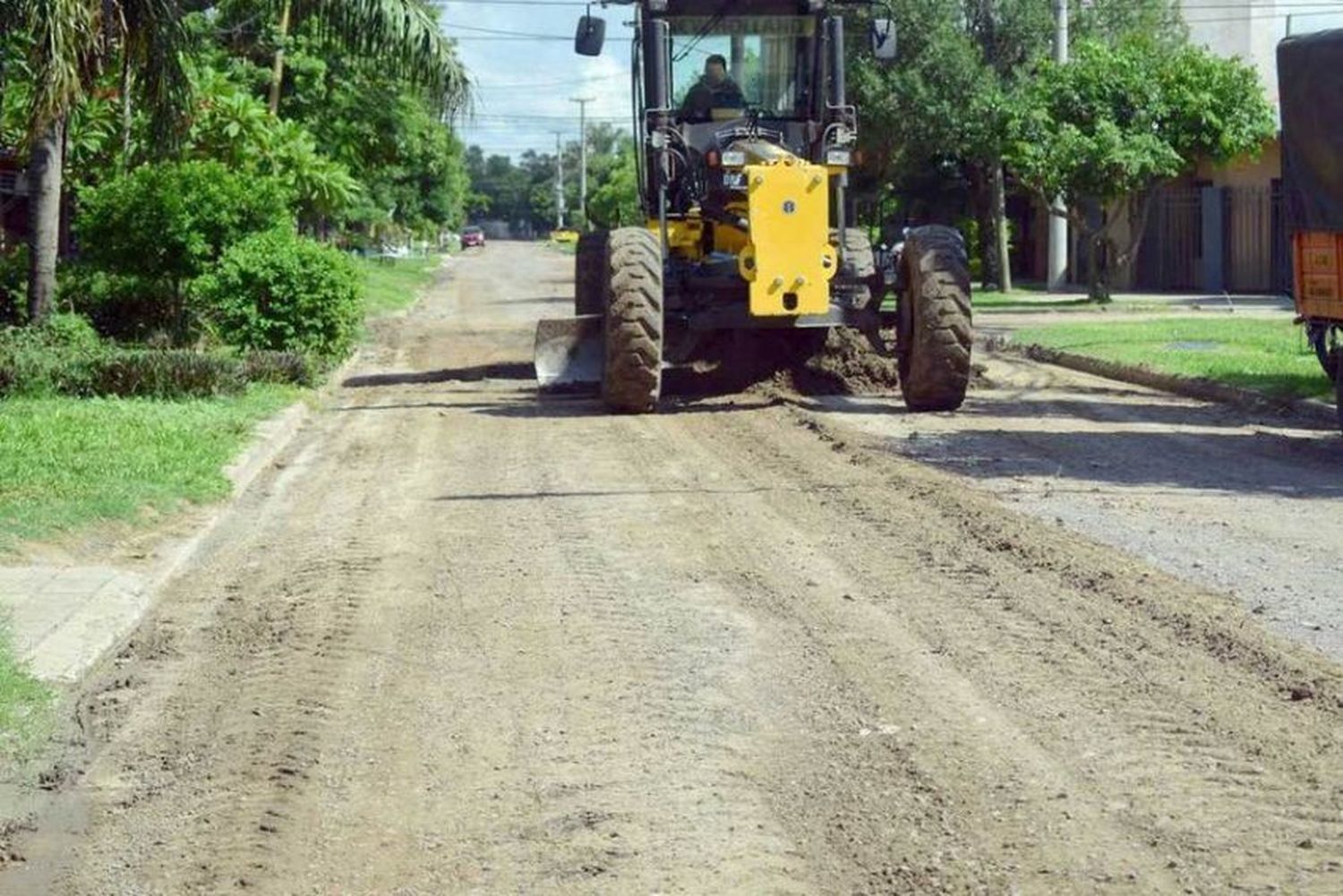 Trabajos municipales en numerosos barrios