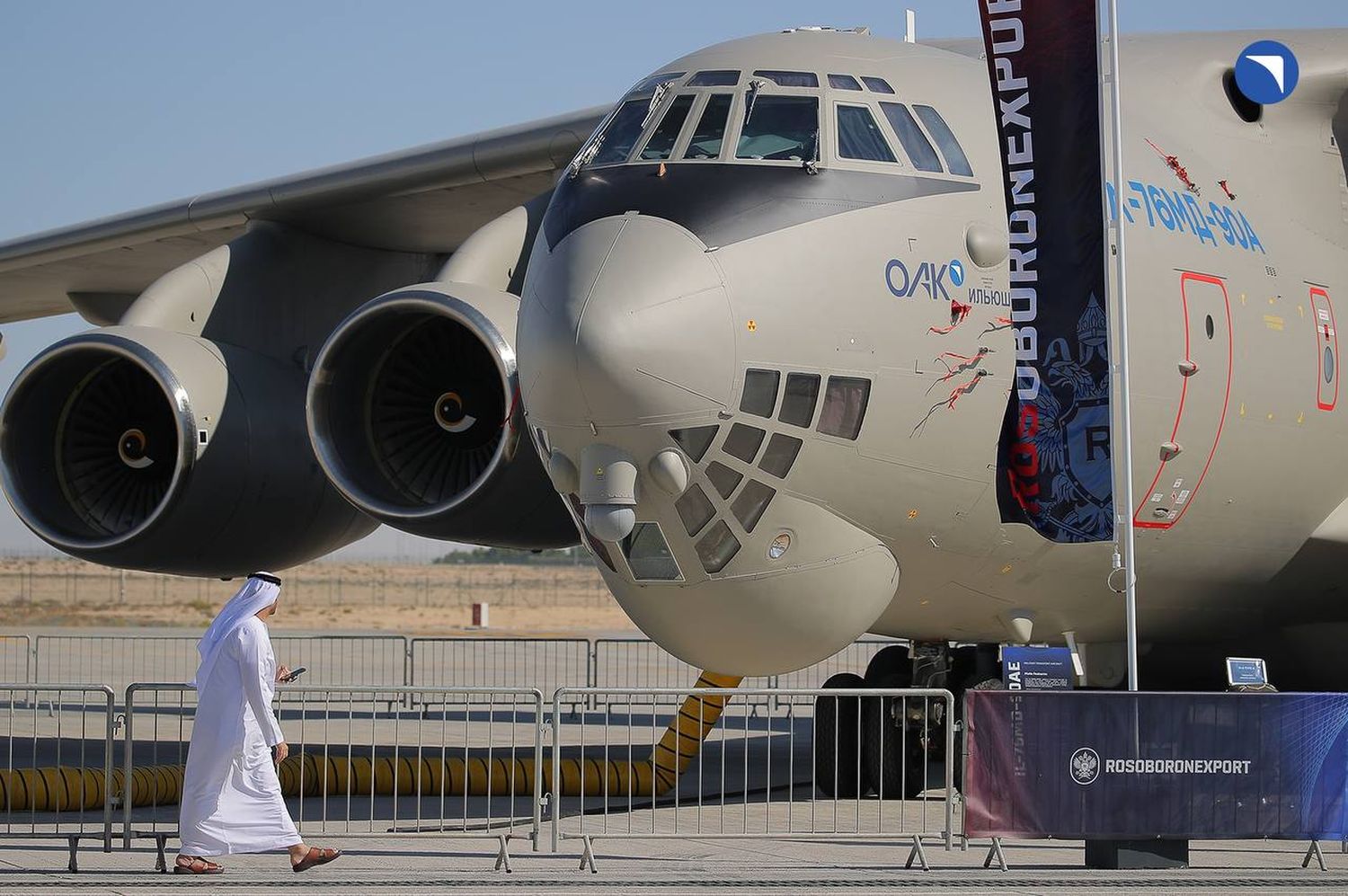 Rusia se ilusiona con grandes órdenes de exportación para su avión de transporte Il-76MD-90A