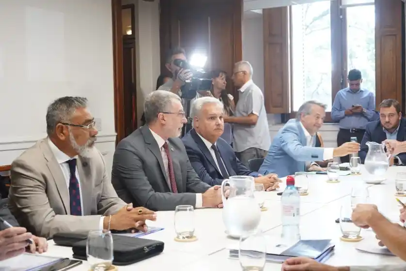 El ministro de Seguridad Rimoldi aseguró que “el presupuesto está cumplido en un 97%”