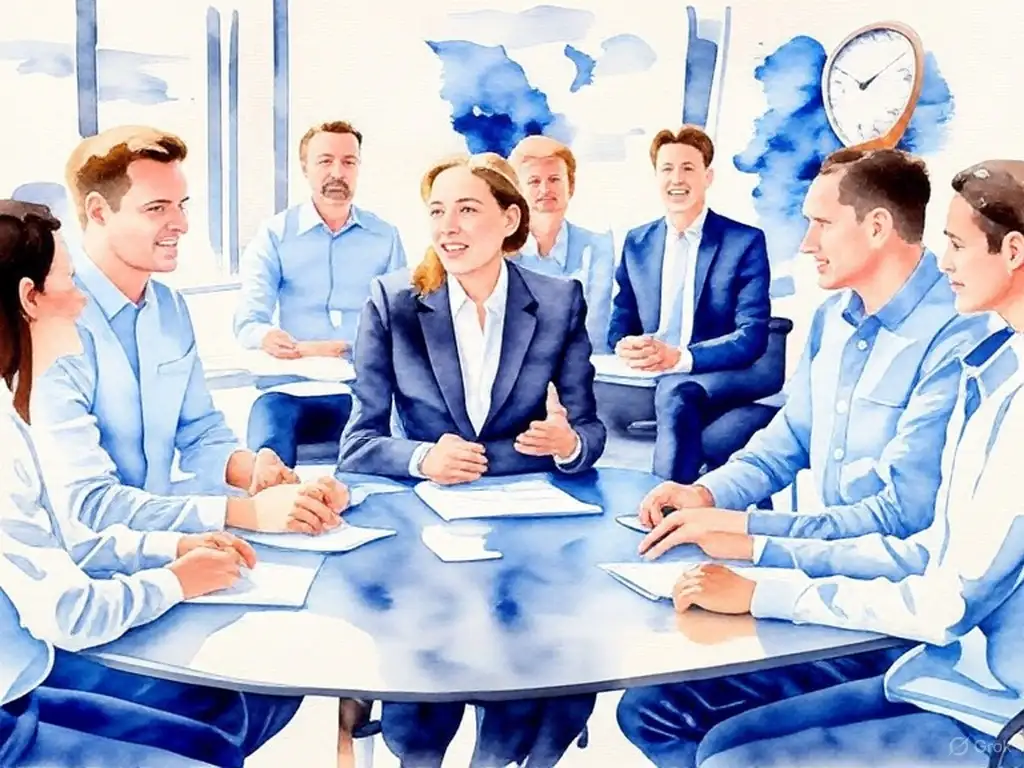 Reuniones colaborativas, equipos diversos y liderazgo horizontal: claves de una cultura ágil que retiene talento y potencia la innovación.