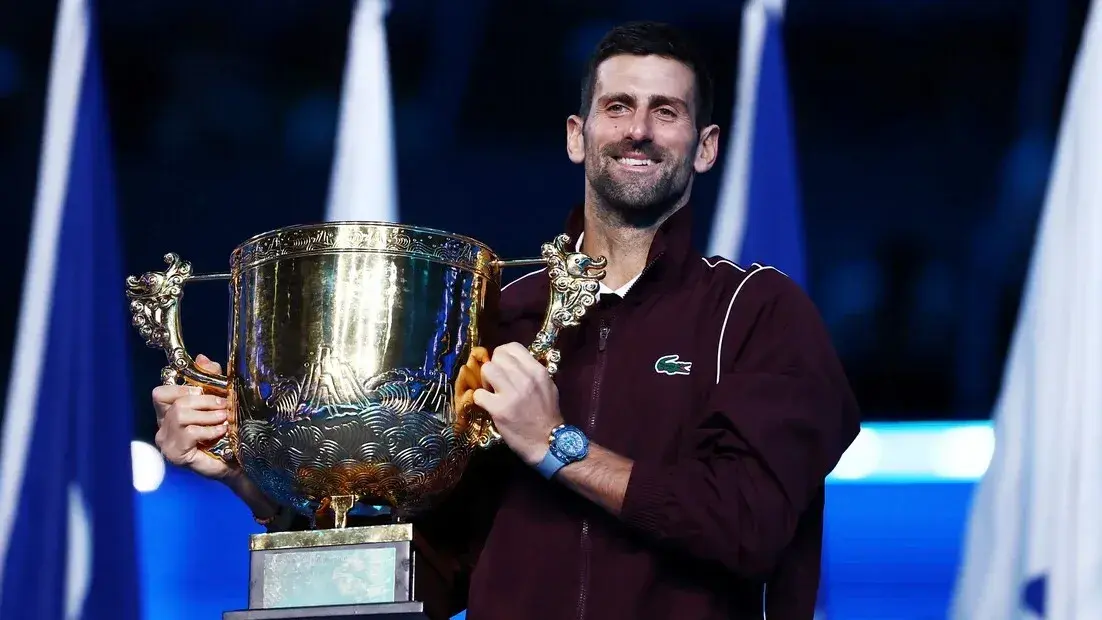 Djokovic sumó su primer título de un 2026 con muchos altibajos.