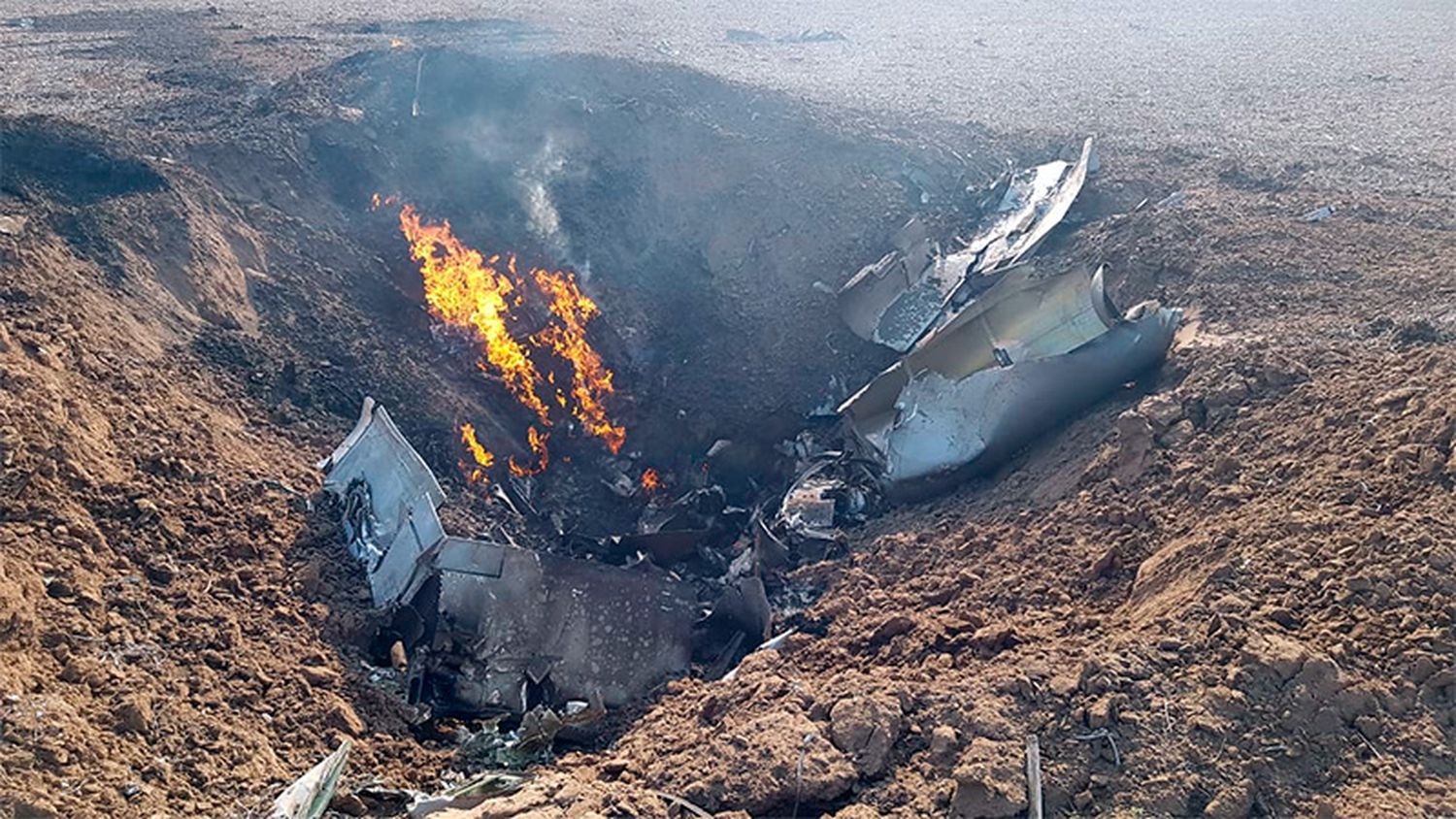 Murió un piloto entrerriano tras eyectarse de un avión de la Fuerza Aérea
