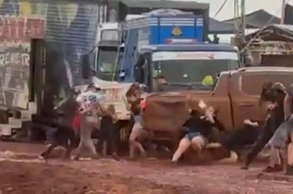 Accidente en una exhibición