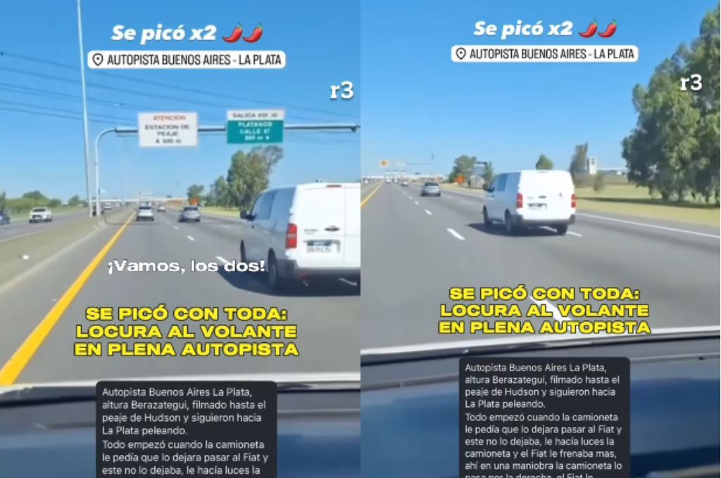 Captura de pantalla tomadas del video