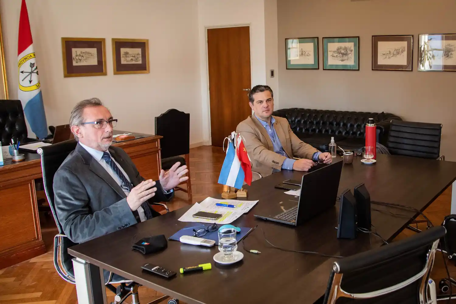 Ronda virtual de negocios con China