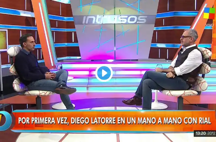 Diego Latorre quebró en llanto con Rial