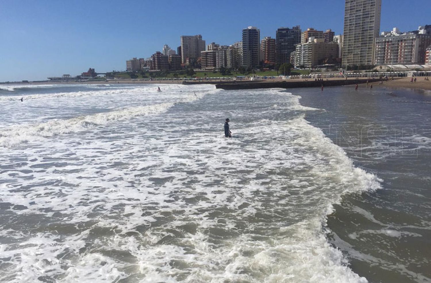 La temperatura del mar fue de las más bajas de los últimos diciembre