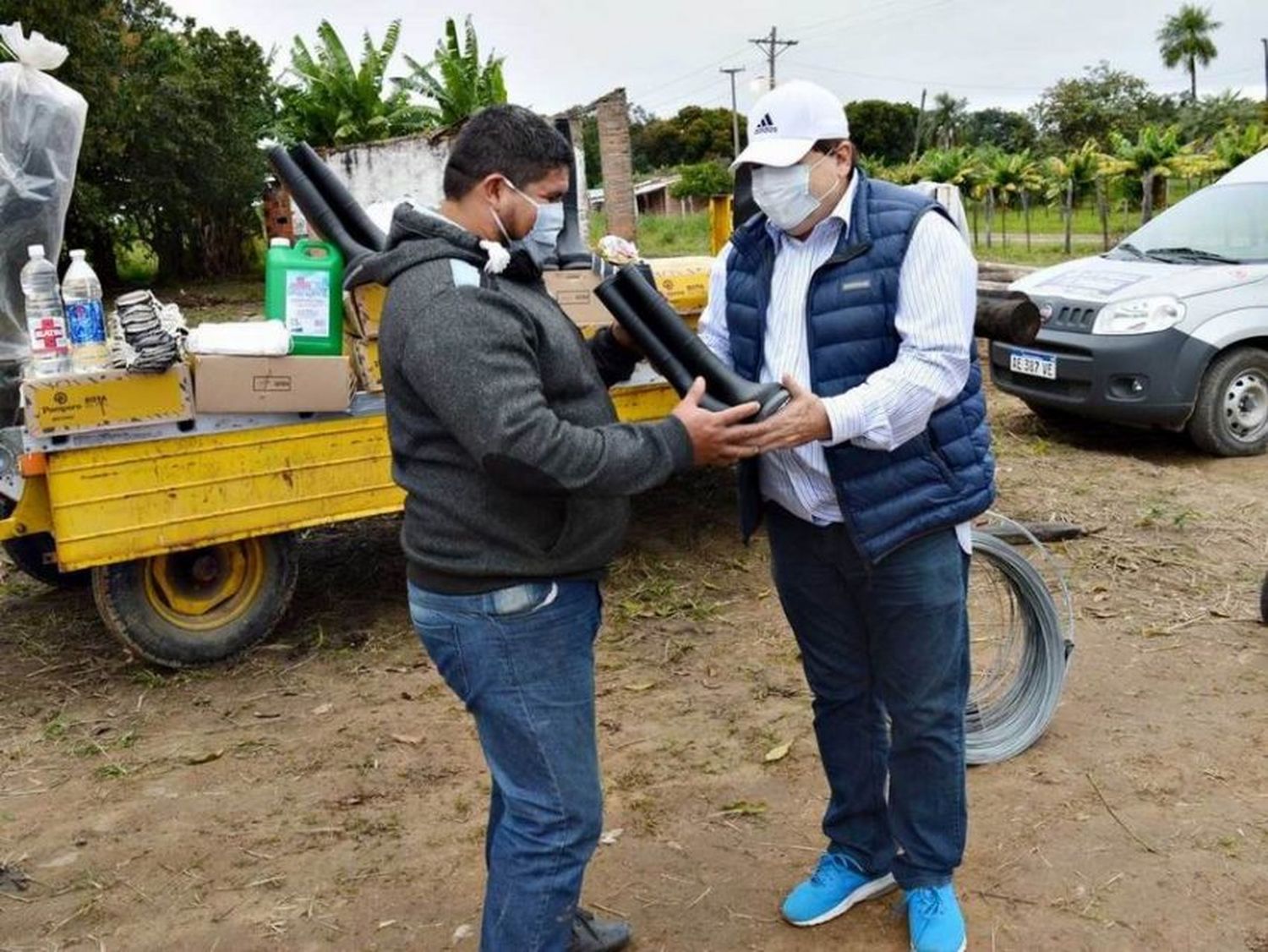 Elementos de trabajo y seguridad para municipales