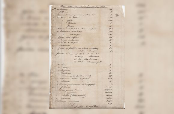 Hallazgo: 200 casas de paja, 13 pulperías y 2 escuelas en 1856