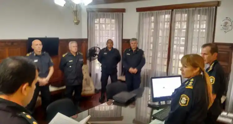 Paolini ascendió a Comisario General y fue designado Superintendente de Seguridad Región Atlántica