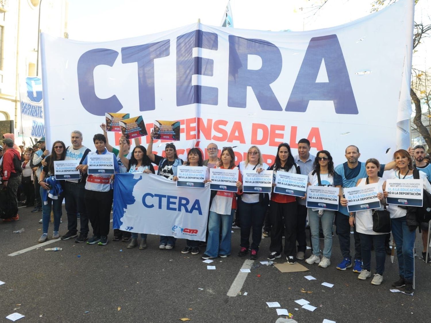 Conflicto con los docentes: CTERA convoca a un paro tras el nuevo decreto del Ejecutivo