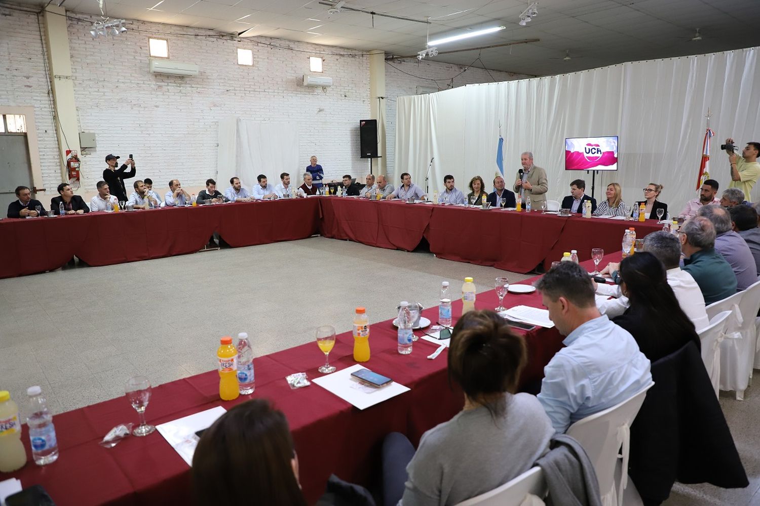 Movilizados. En todo el territorio provincial el radicalismo está muy activo, en todos sus estamentos. Aquí, la postal de Monte Vera