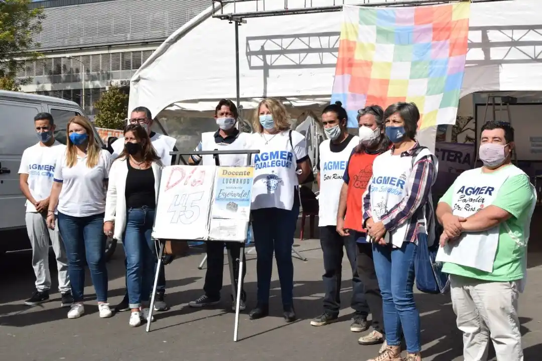 Agmer levantó la carpa docente