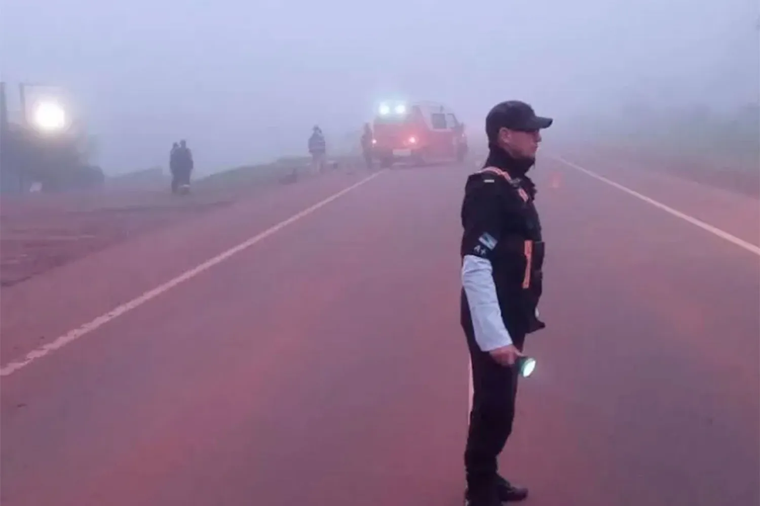 Dos motociclistas murieron tras chocar contra un colectivo en la ruta 14