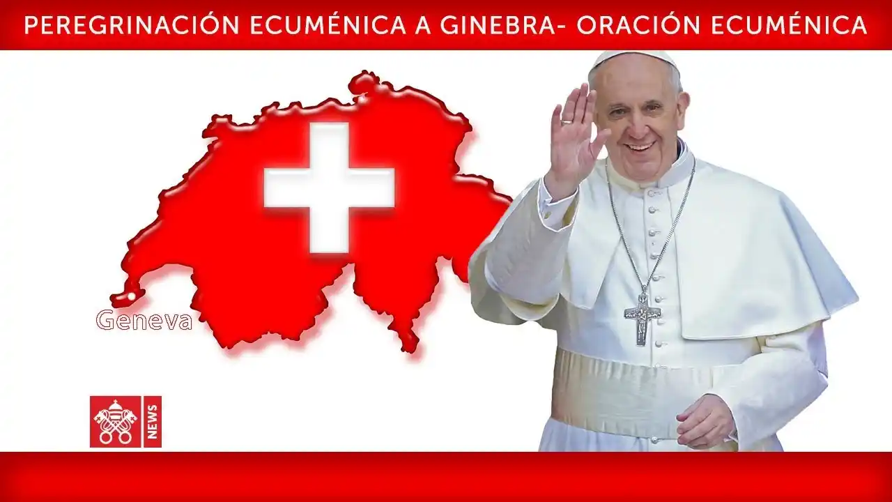 El Papa aterriza en Ginebra como “peregrino ecuménico”