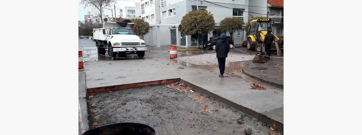 Cortes de tránsito en Mar del Plata por obras en pavimentos