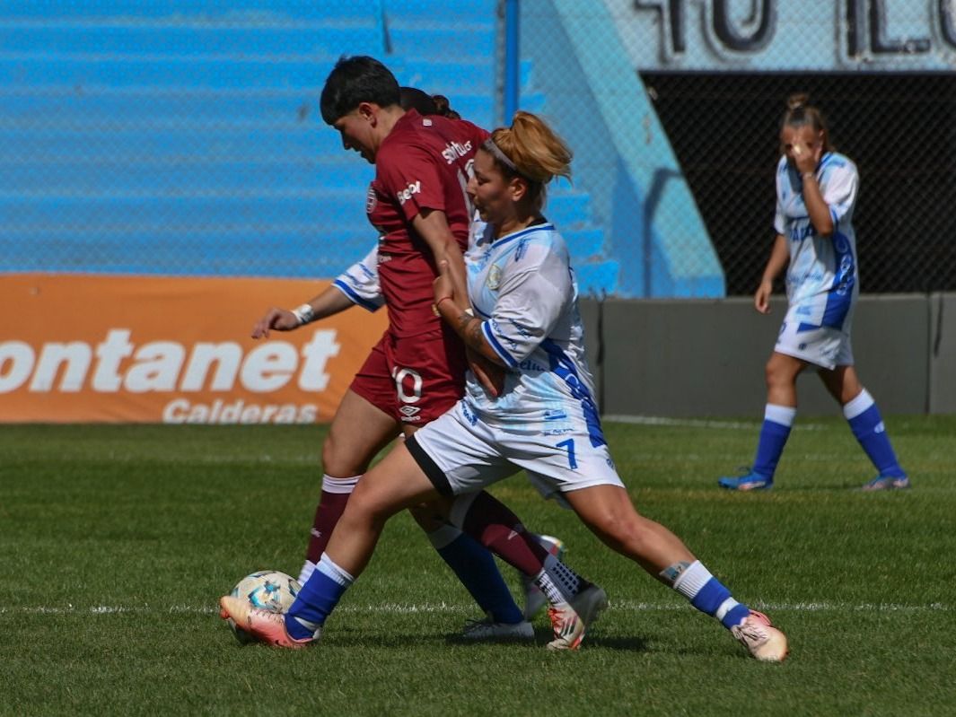 Las Cremosas perdieron 2 a 0 en Rafaela con Lanús.Foto:Prensa AR