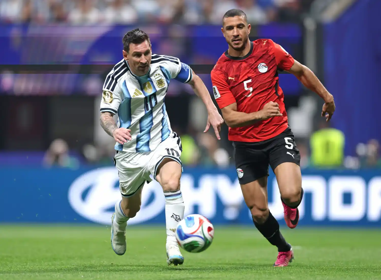 Argentina pierde desde el arranque con Egipto en Atlanta y deberá salir a remontar en el complemento