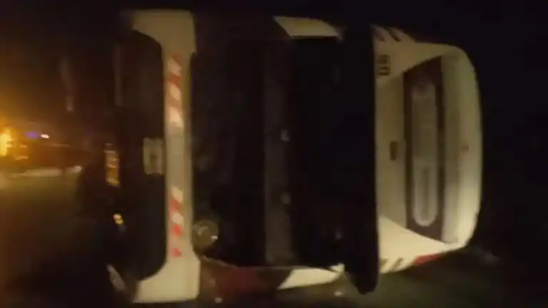 El siniestro ocurrió cerca de las 3 de la madrugada a la altura del kilómetro 144, sentido a Mar del Plata