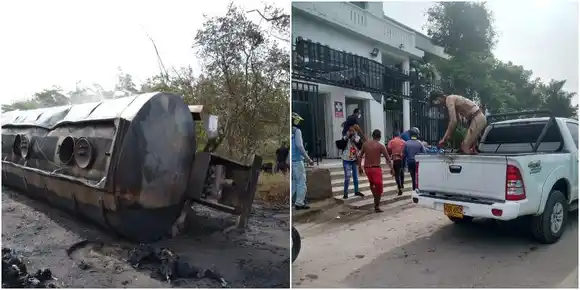 Asciende a 21 el número de víctimas mortales que dejó la explosión de un camión en Tasajera