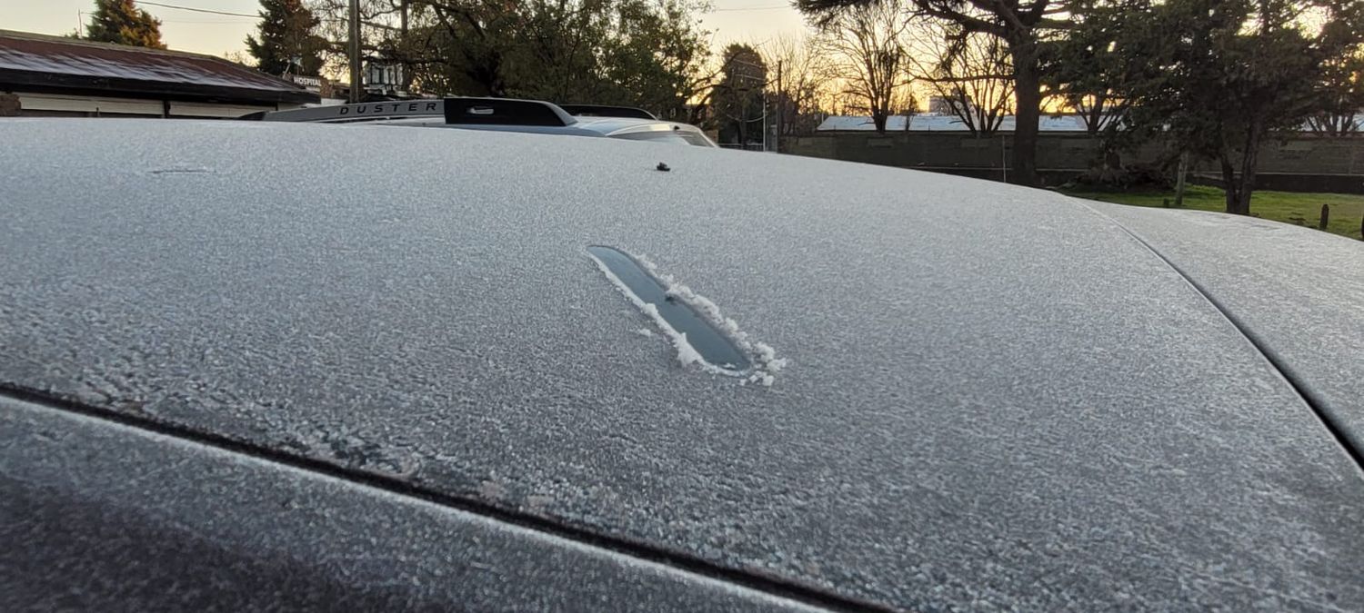 Ola polar: la temperatura mínima descendió hasta -5.9 ºC a las 8 de hoy, martes
