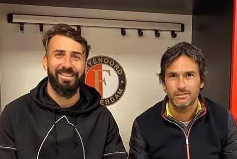 Gonzalo Gaitán junto a Pratto