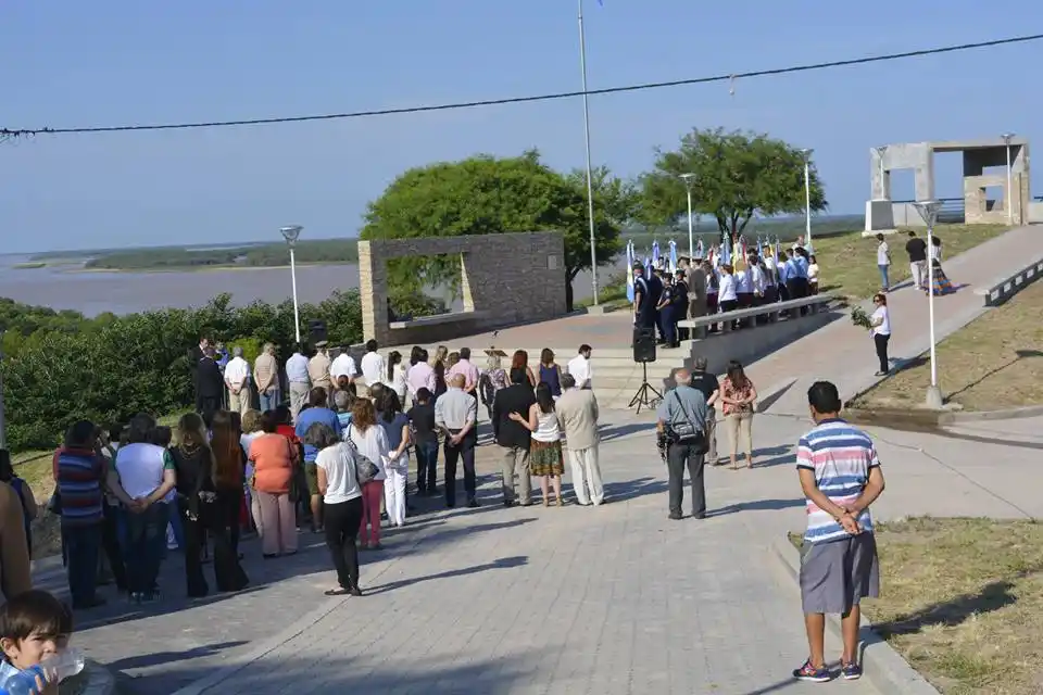 En Punta Gorda rememoraron la Batalla de Caseros y San Lorenzo
