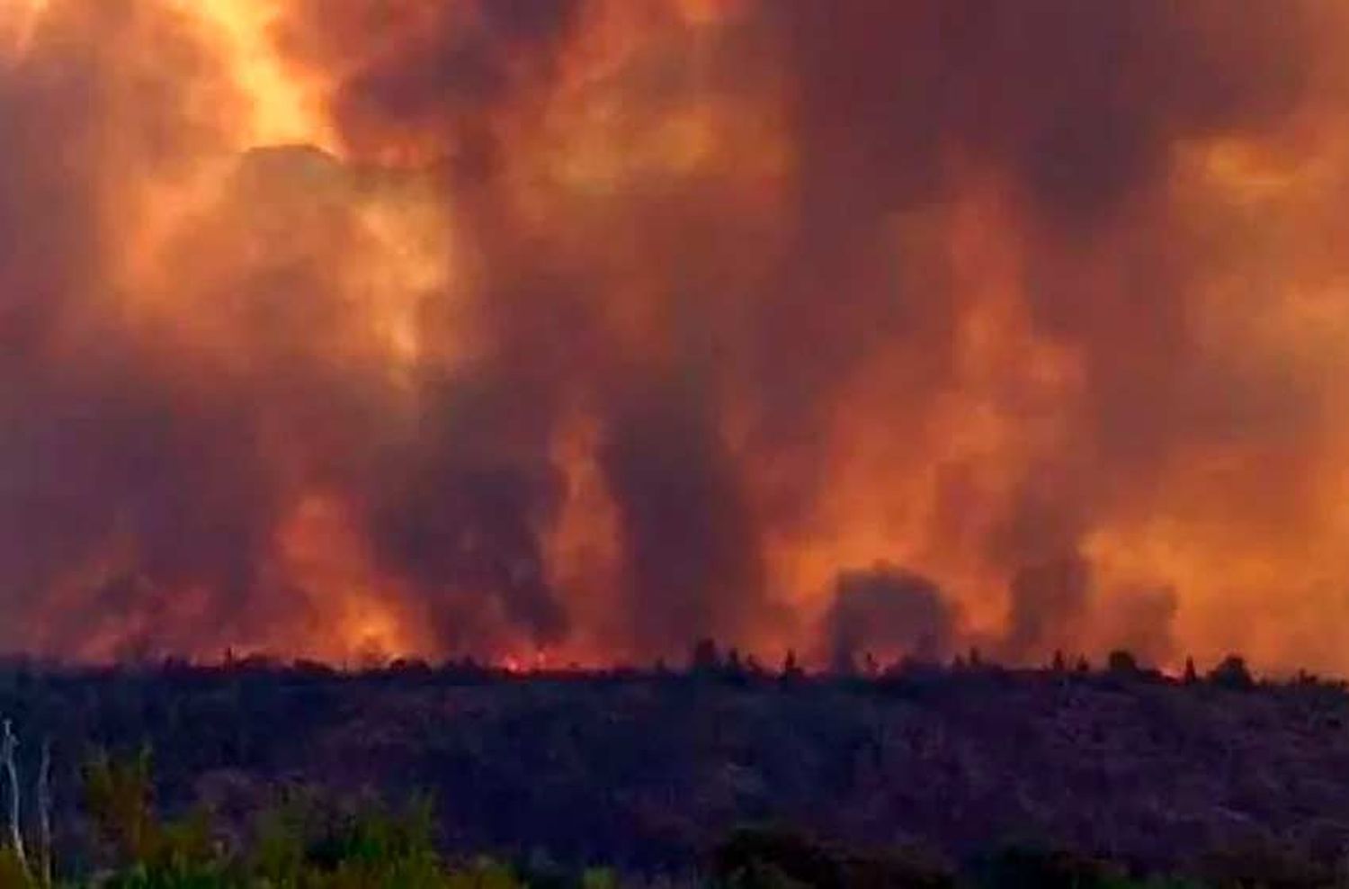 Se reactivó el fuego en El Bolsón, con heridos y evacuados: las llamas afectan Lago Puelo, El Maitén y El Hoyo