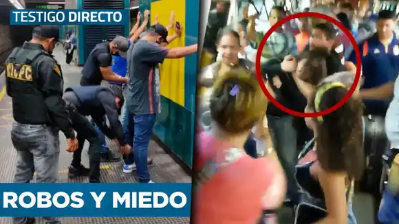 Así roban en el peligroso Metro de Caracas – Testigo Directo
