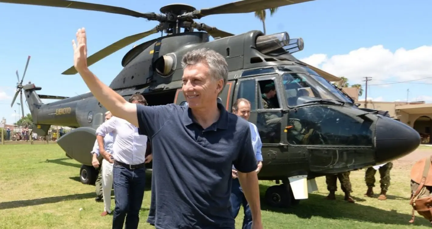 Macri ya está otra vez en Chapadmalal